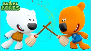 Be Be Bears 🐻🐨 How To Recycle? 🎍 Episodes Collection 💙 Moolt Kids Toons Happy Bear