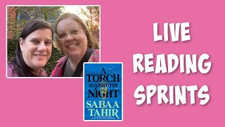 Live Reading Sprints || Torch Against the Night Readalong