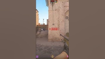 Important HE Mid On Dust 2 In CS2 #cs2 #shorts