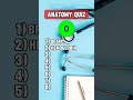 Anatomy quiz 04 | test your knowledge