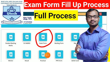 MAKAUT University Exam Form Fill up full process step by step(2023)Apply Now