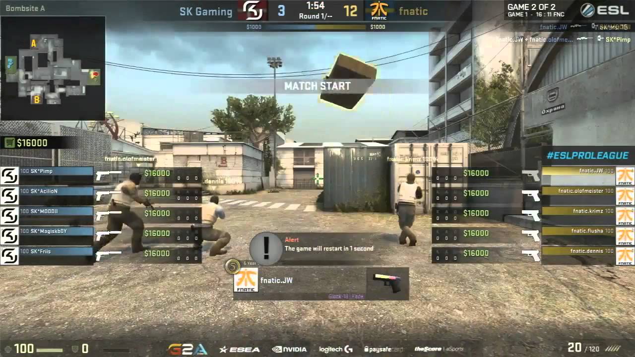 fnatic JW AWP CS GO 2016  ESL Pro League Season 3