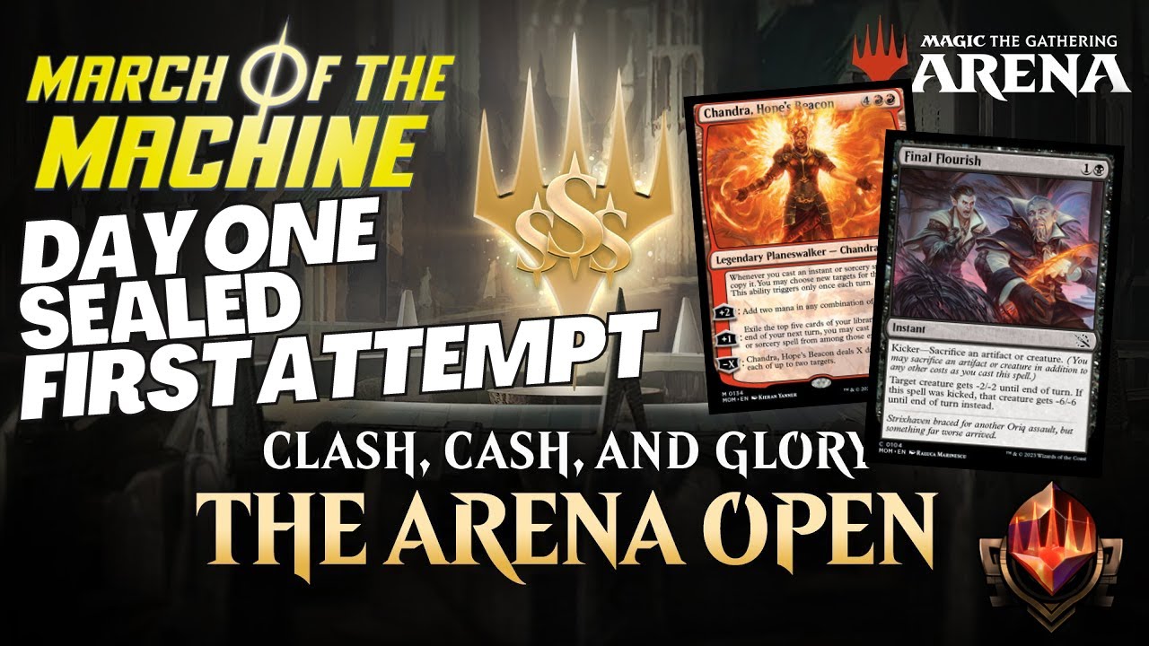 Arena Open Day One March of the Machine Sealed MTG Arena YouTube