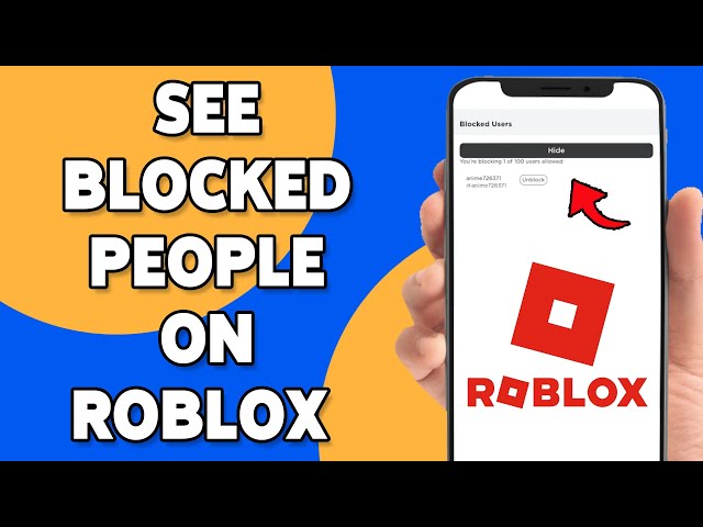 2022) How To BLOCK And UNBLOCK Users In Roblox! Full Guide! 