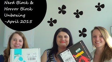 Nerd Block & Horror Block Unboxing- April 2015 (Eng)| Smugnificent