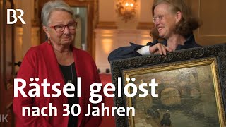 Rätsel gelöst nach 30 Jahren: So viel wert ist das Gemälde "Wäscherinnen" | Kunst + Krempel | BR