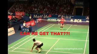 Ihsan Maulana Mustofa vs Huang Yuxiang Nice Badminton Video