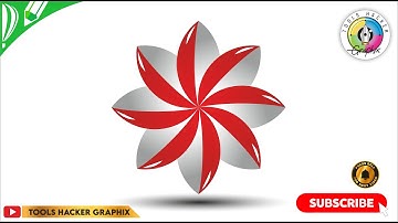 3D geometrics logo design tutorial in Corel Draw