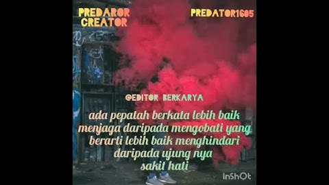 editor berkarya ~ dj ~ kata kata bijak ~ PREDATOR CREATOR