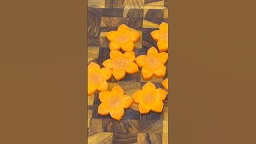 Cách tỉa hoa cà rốt #shorts