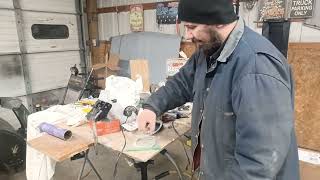 Electrical basic testing of 67 cougar reverse light.
