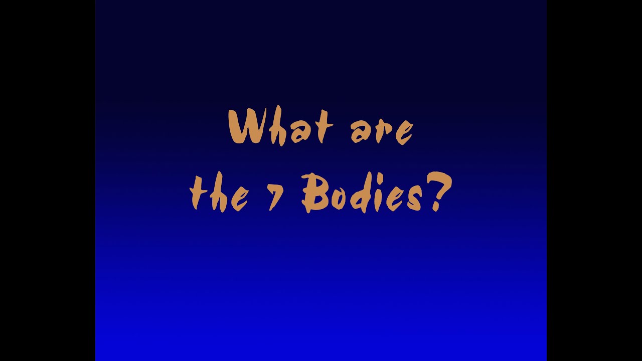 Accelerated Consciousness by Roger  Part 4  The 7 Bodies