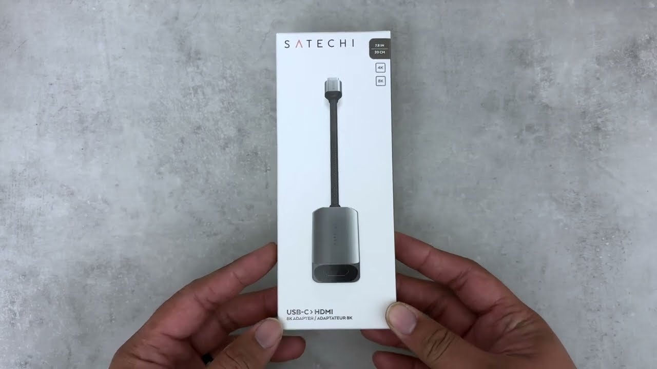 Adaptateur HDMI double USB-C Satechi