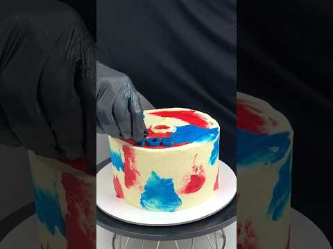 Торт на гендер пати #шортсютуб #cake #декор #кондитер #торт #шорт #шортс #бенто #торты