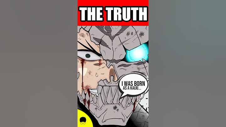 Kafka Was Actually BORN A Kaiju | Kaiju No 8 Theory