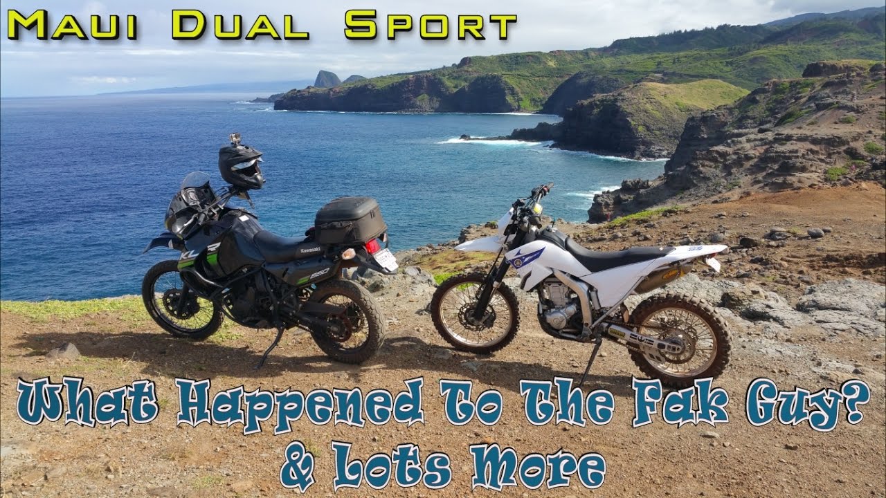 moto2 Maui Dual Sport -Day 1- What Happened To The Fak Guy & Lots More