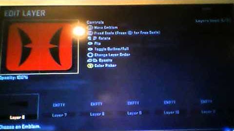 Black ops 2 machinima logo emblem tutorial