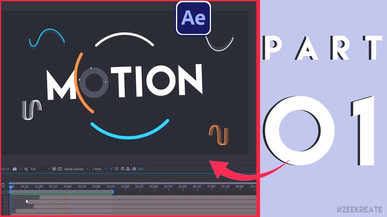 How to create Motion Graphics - 01 - Ae - YouTube