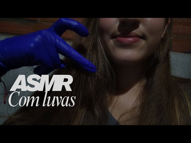 ASMR caseirinho | Sons de luva, tapping e sons de boca 😴