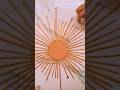 Beautiful Wall Decor Idea || Easy Home Decor #shorts #viral @thequeenof_fashion