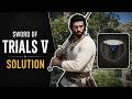 Sword of Trials 5 - EASY Solution - Crimson Desert