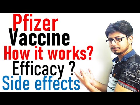 Pfizer vaccine covid | How it works, efficacy and side effects