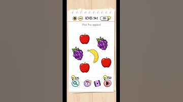 Brain Test Level 241 pick the apples #braintest #braintestgame