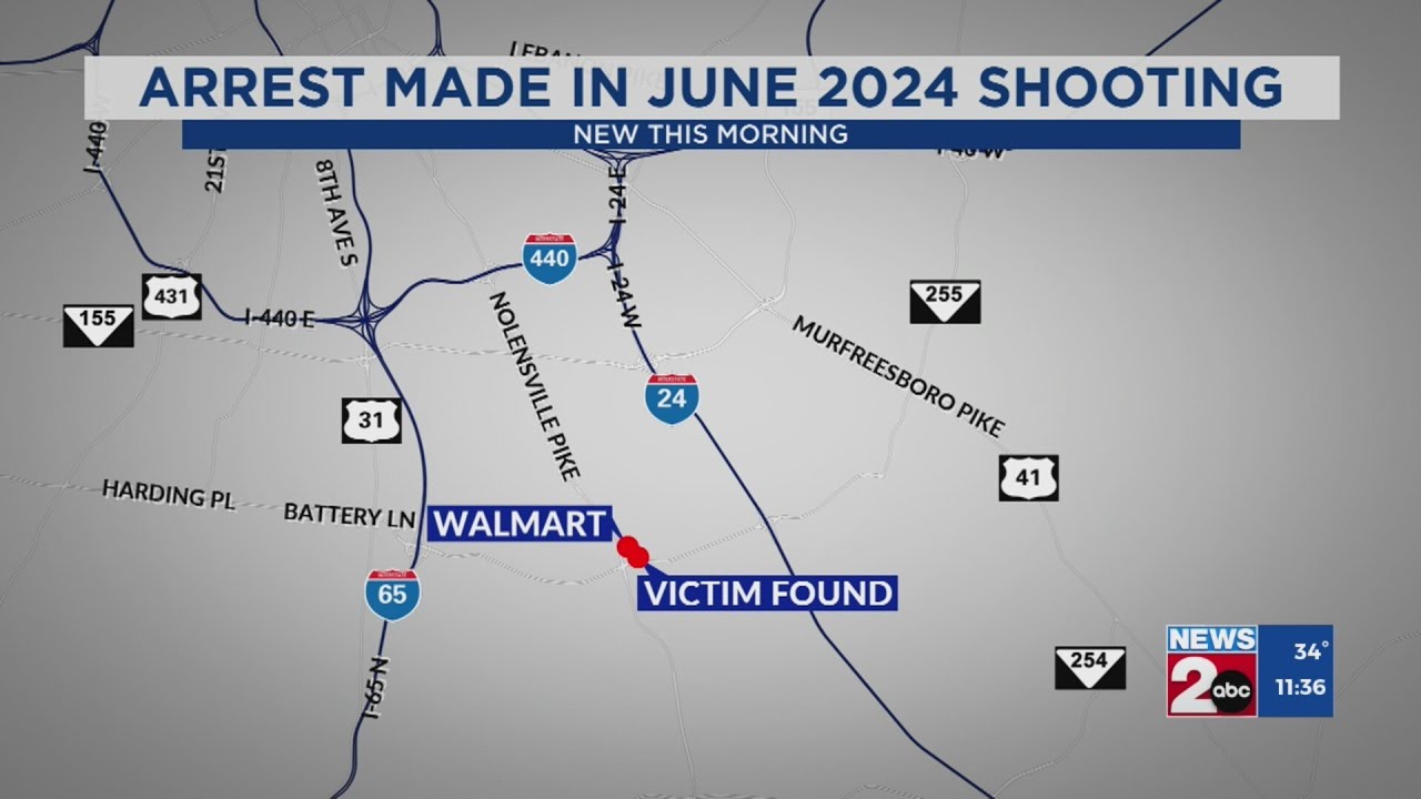 Arrest made in connection with June 2024 shooting in South Nashville ...