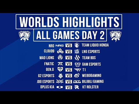 Worlds 2023 Day 2 Highlights ALL GAMES | LoL World Championship 2023 Day 2