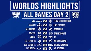 Worlds 2023 Day 2 Highlights All Games Lol World Championship 2023 Day 2