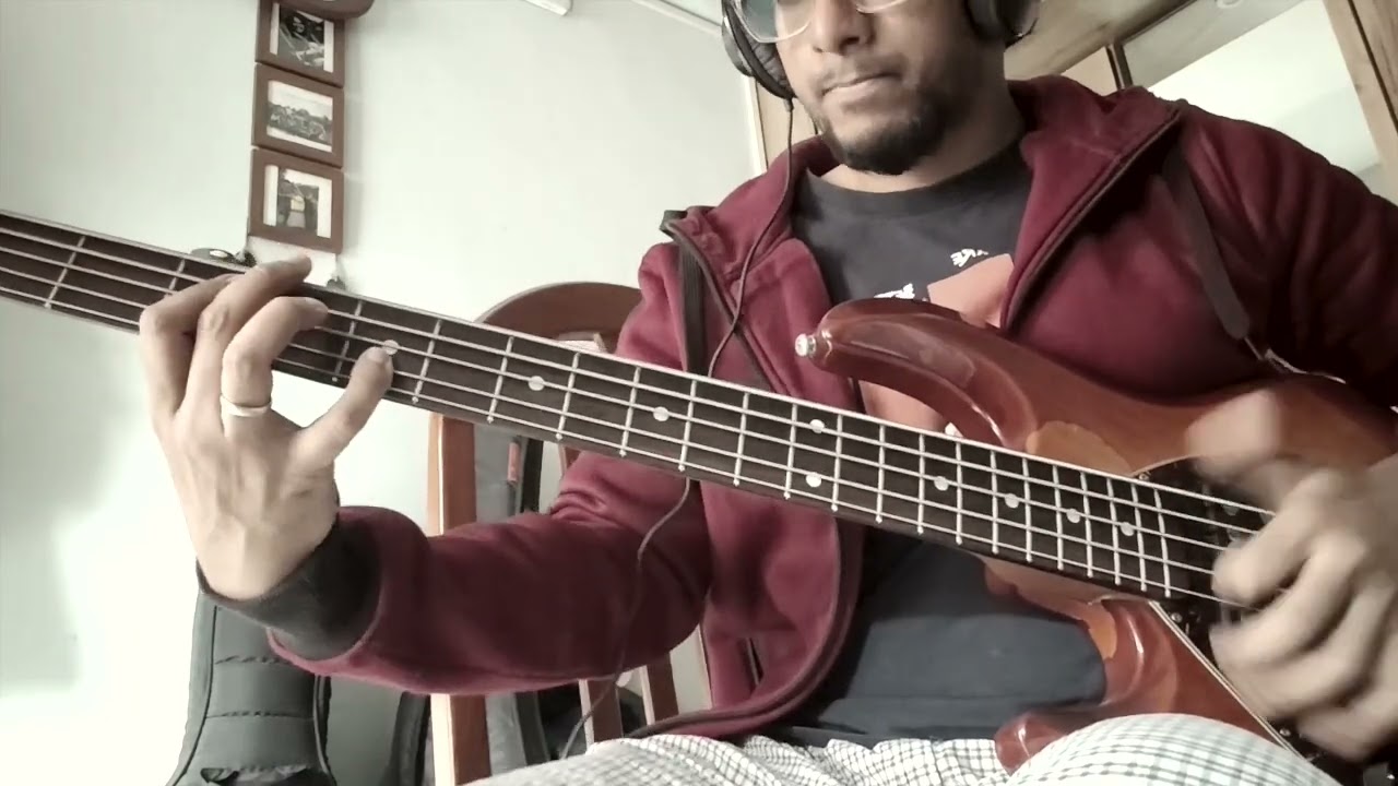 ISHQ JALAKAR BASS COVER