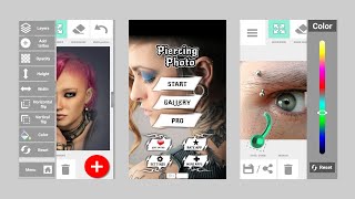 Piercing Photo Editor App screenshot 1