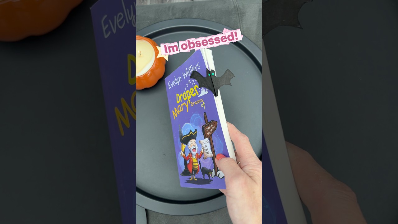 Diy Bookmark making Ideas | Halloween bookmark #shorts #bookmark #satisfying