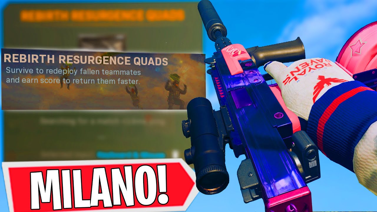 BEST MILANO 821 AR LONG RANGE SETUP IN REBIRTH WARZONE