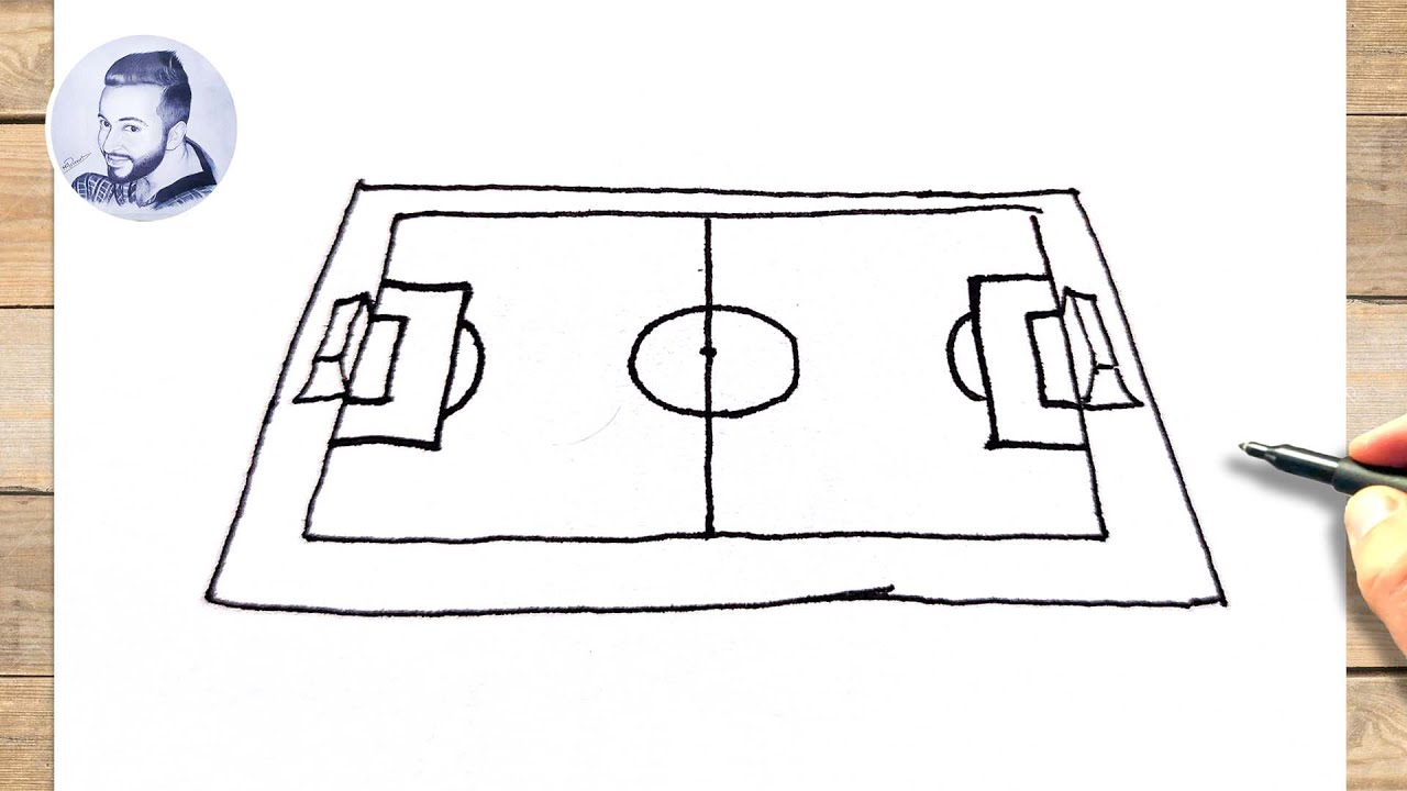 comment-dessiner-un-terrain-de-football-youtube