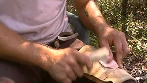 Flint Knapping part 1 of 4