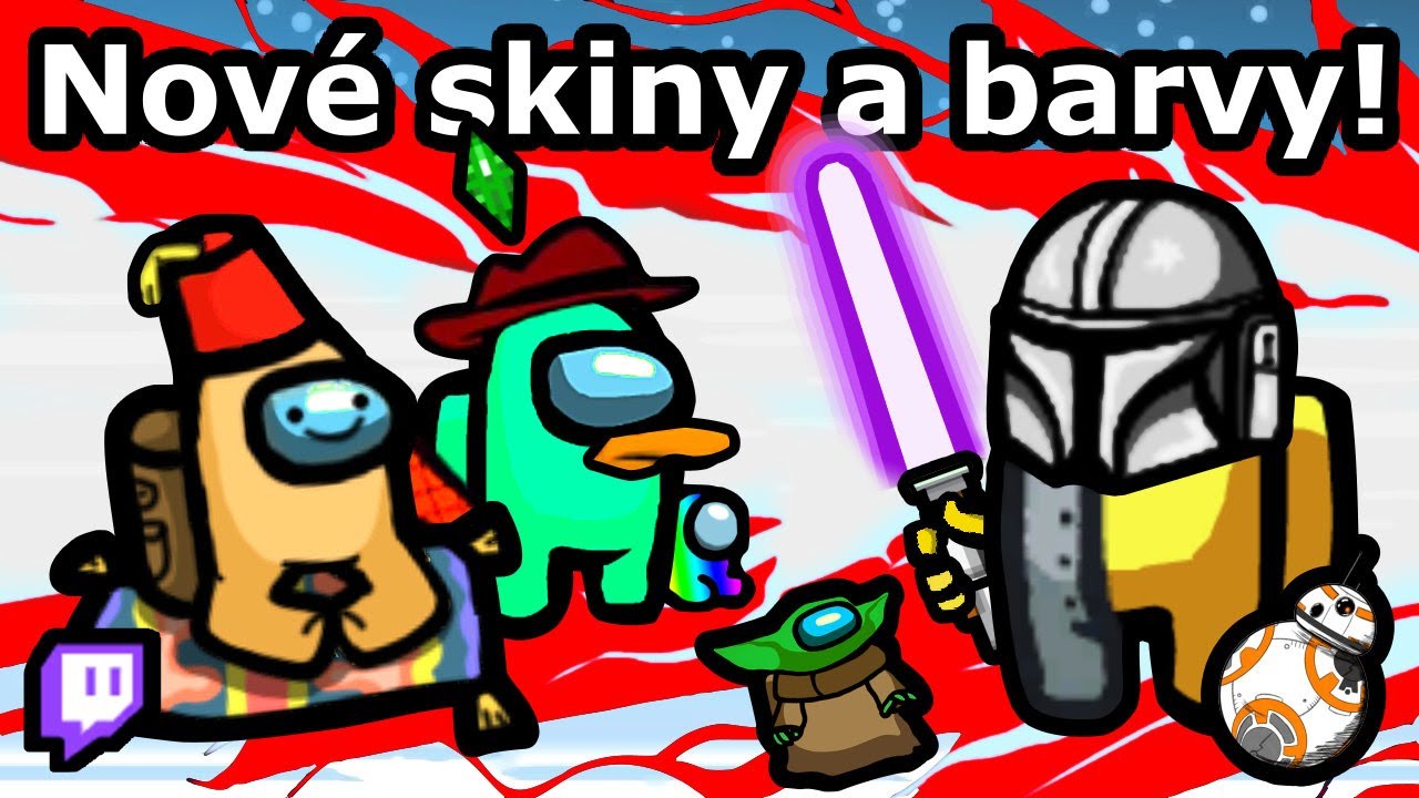 NOVÉ IMPOSTOŘÍ SCHOPNOSTI, ČAPKY A BARVY! 🎩🎨 Among us mód + Návod na instalaci