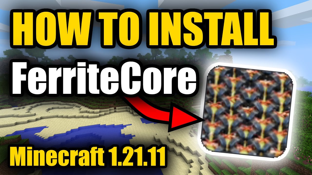How to Install FerriteCore for Minecraft 1.21.11 (2026!)