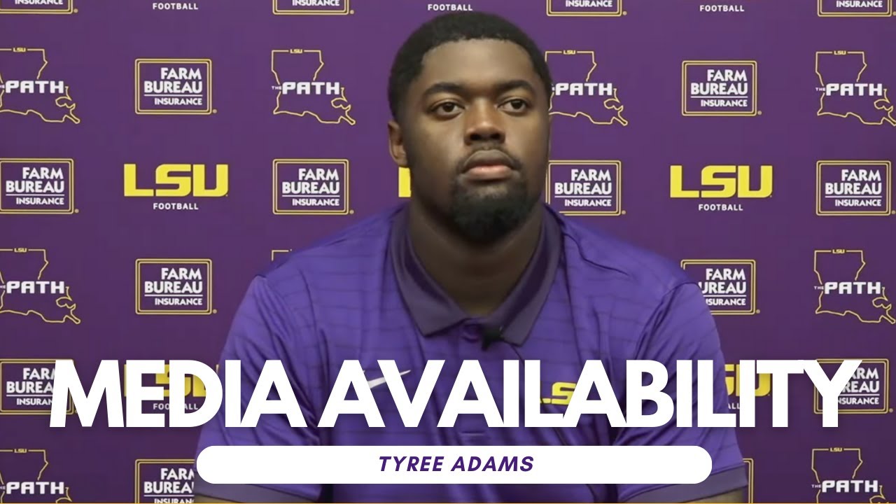 Tryree Adams Tyree Adams Post Practice Presser - 9/16/2025 - YouTube