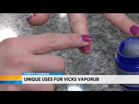 Video: Vicks In Nose: Vicks VapoRub In Neuspassages