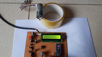 Ne555 điều khiển tốc độ động cơ - hiển thị lên LCD