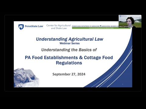 Understanding the Basics of PA Food Establishments Cottage Food Regulations