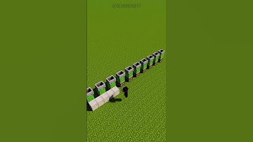 Minecraft Wave Machine !! (Easy Tutorial) !!  #minecraft #build #redstone #mcpe #trending #shorts