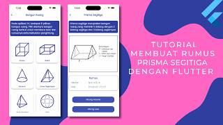 Tutorial Membuat Rumus Prisma Segitiga dengan Flutter - Rumus Bangun Ruang Part 7