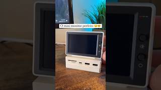 O mini monitor perfeito 😌🥹
