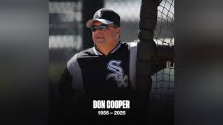Play video: Former White Sox pitching coach Don Cooper passed away yesterday at the age of 70. 