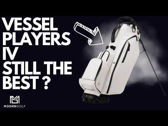 VESSEL PLAYERS IV 4 REVIEW // BEST GOLF STAND BAG IN 2024 // STAND