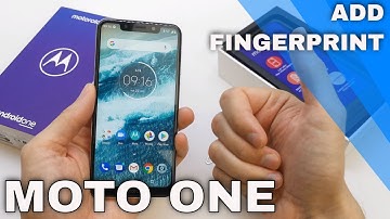 How to Add Fingerprint in MOTOROLA One - Set Up Fingerprint Unlock