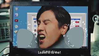 Pebank Project Leader Kaname Jun - Japanese Ad