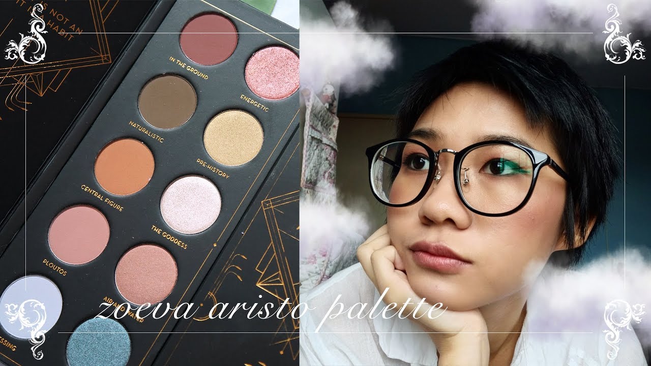 dusky rose makeup | zoeva aristo palette
